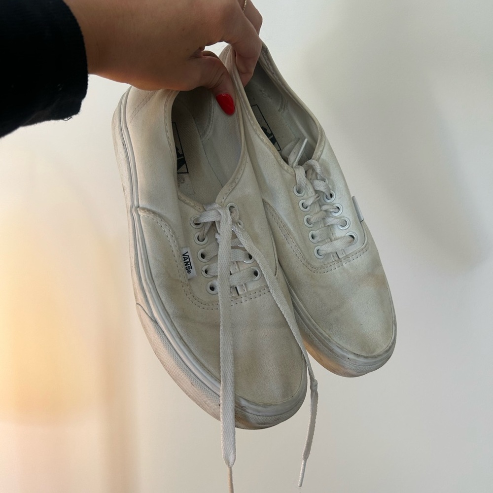 Classic White Vans